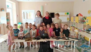 Сотрудники полиции навестили воспитанников детского сада &laquo;Золотой ключик&raquo;