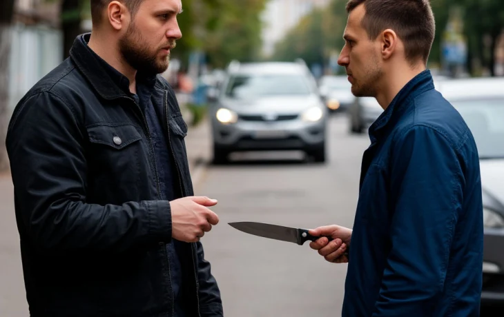 Губахинец предстанет перед судом за хулиганские действия с применением ножа